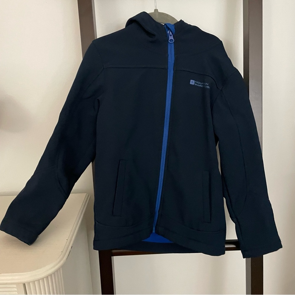 Mountain warehouse kids jacket. Size 5-6. Navy blue. VGUC exodus kids